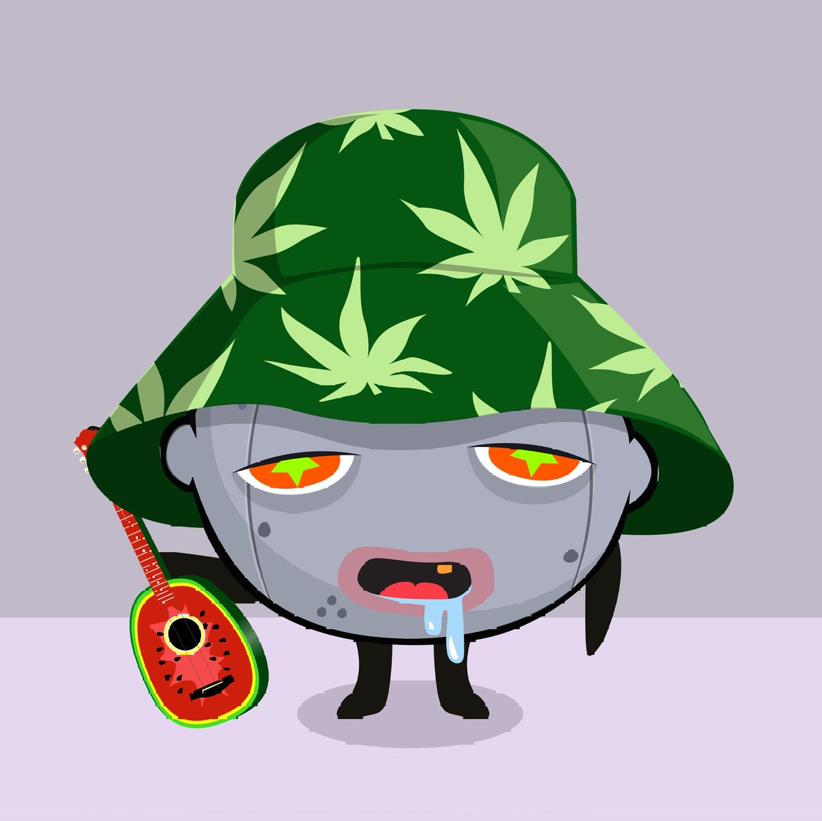 _AllThingsNFTS's tweet photo. Dropping this nft with the weed hat. Opensea, Limon' Headz #003. Limon' Headz Collection. https://t.co/Ew57LT1x8c