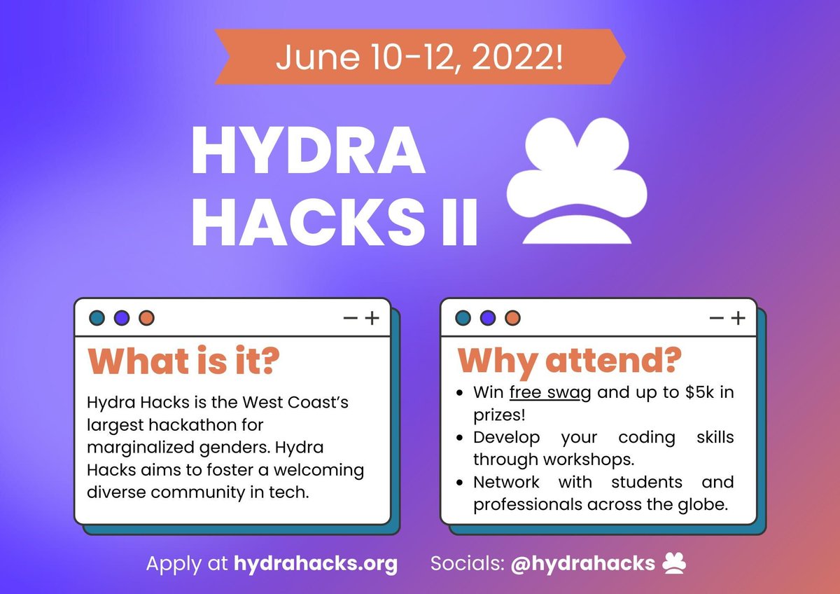 Hydra Hacks tweet media