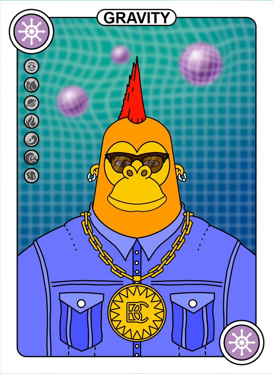 Officer Smith🦍💜
A crypto detective who, with the help of his security glasses, will scan any project for a scam in a split second. No one can resist him - neither scammers, nor girls. He is invited to act in films, but he is busy with more important things #nftart #OpenSeaNFT
