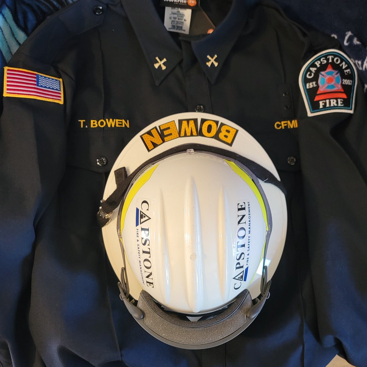 Tfireprivate's tweet photo. So!!! this is happening!  New journey begins tomorrow 5/31/22 #wildfirestandby #prevention #fireseason22 https://t.co/Y5eI9ucvYn