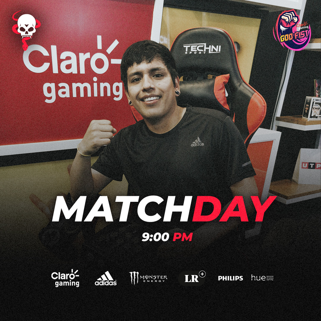#MatchDay 

Hoy nuestro campeón <a href="/SergieMazter/">ALL | Sergie Mazter</a> debuta en God Fist buscando un nuevo título.

¡No te pierdas la emoción de este encuentro! 

🖥: facebook.com/esportscarlatam
🕐: 9:00 pm

#GoPythons 🐍🩸