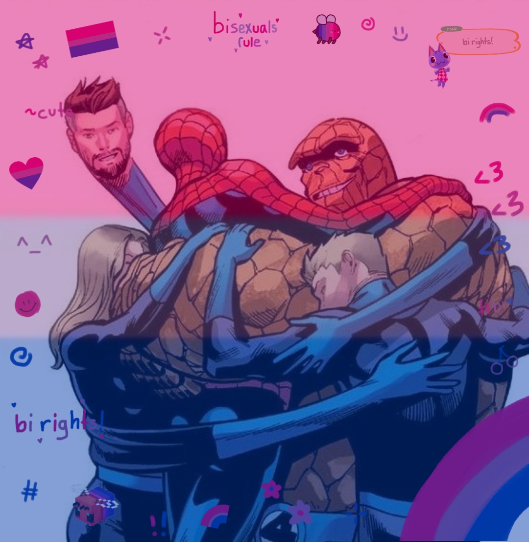 fantasticfourt's tweet image. fantastic bisexual four