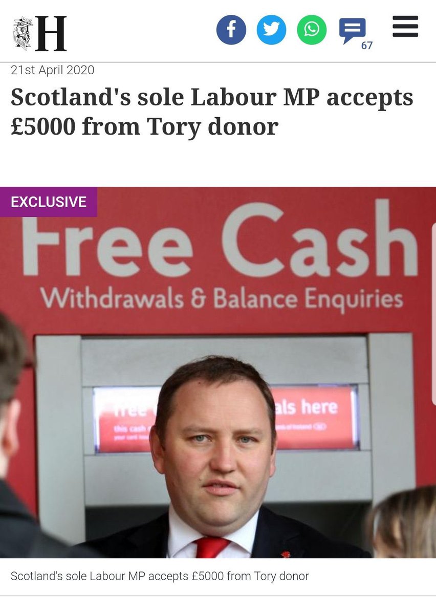hoopslad67's tweet photo. @CllrDownie You in coalition with the Tories Graeme aye? Labour; facilitating Tory administrations since 1900 #RedBeards #Hypocrites https://t.co/Y67oQvdJxo