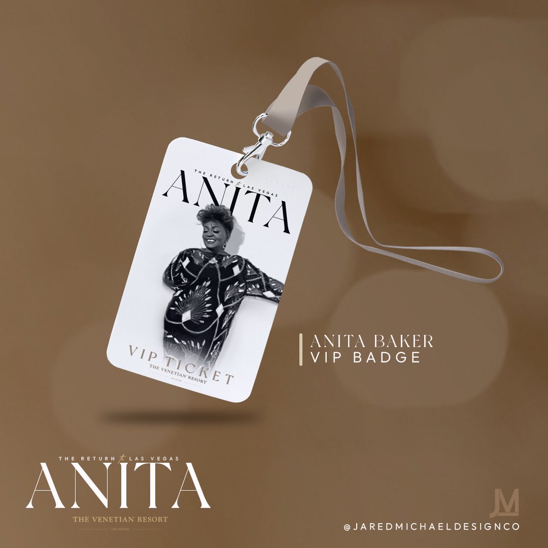 J_Michael95's tweet photo. Graphic Designer @jaredmichaeldesignco . 

So my FAVORITE  @IAMANITABAKER  announced she’s about to go on tour.  I designed something as if I was the lead designer for her marketing! Here are a few pieces I created. Let’s Work Ms. Anita!
https://t.co/nmtws44SEq
#anitabaker https://t.co/ijHmr5Hyrz
