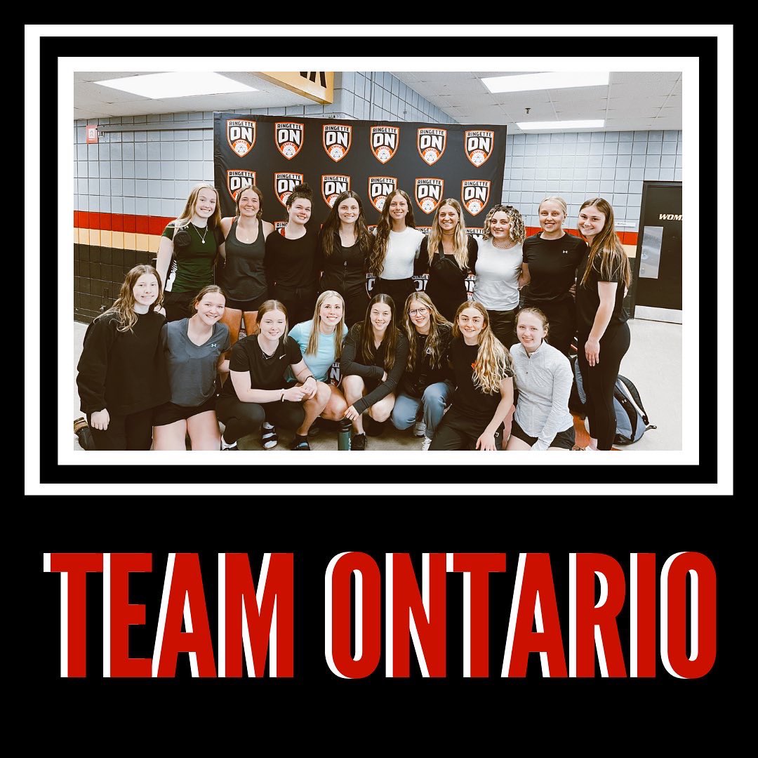 Ringette Ontario would like to introduce you to ✨TEAM ONTARIO✨ 

Over the next year, these athletes will represent Ontario. They will compete in Challenge Cups in New Brunswick, Manitoba &amp; Quebec; leading up to the main event, the Canada Winter Games in PEI, in February 2023