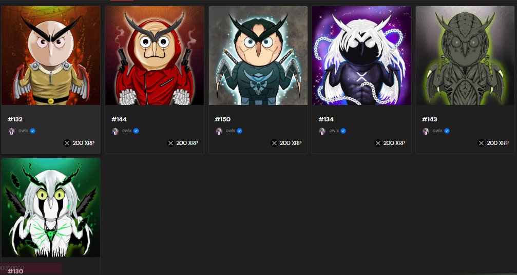 owlxrplnft's tweet photo. Hello, 6/30 Winged OwlX left, Owning 1 will guarantee you a Whitelist spot for the Next Project, Join our Discord and be part of OwlX community.
#NFTCommunity https://t.co/VFLlG3yAZX
Sologenic: https://t.co/oRFCOXjQOD https://t.co/9hqDWor6Gr