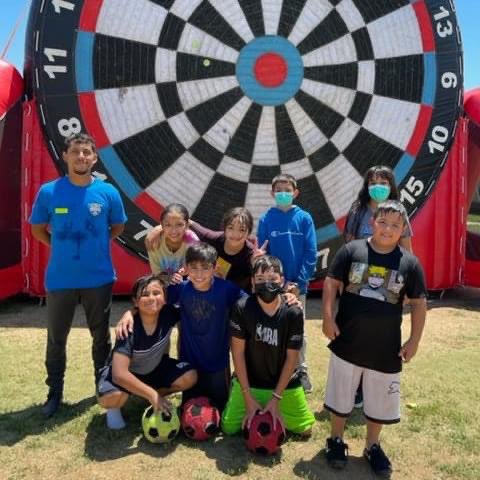 FtWorthVaqueros's tweet photo. We are really happy that we are able to get to do community events, especially after the week Texas has had! Thank you to Vaqueros player Jorge Romero for showing up and visiting with kids from Carroll Peak Elementary School during their #FieldDay22 Thank you to Elizabeth Babich https://t.co/bKoDFnWGeN
