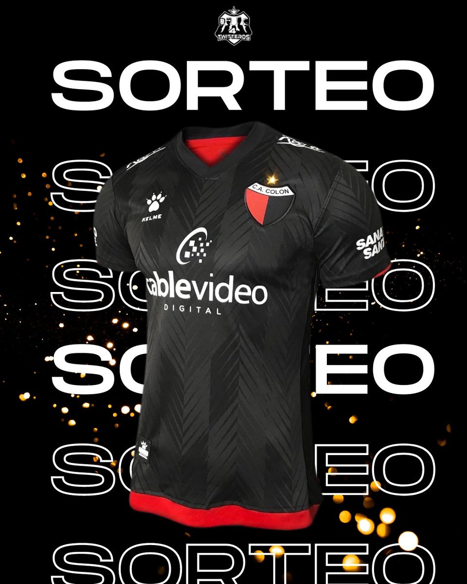 ❤️ SORTEO DE CAMPEONES 🖤
Estamos a días de cumplir un año como CAMPEONES y junto a <a href="/kelmeargentina/">KELME Argentina</a> les regalamos una camiseta del sabalé.

📝 Cómo participar?
1) Seguí a @4Tuiteros y <a href="/kelmeargentina/">KELME Argentina</a>
2) Dale Like y RT al tweet.
3) Etiqueta a un amigo campeón en los comentarios.