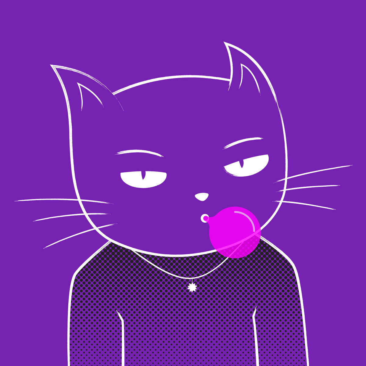 N0Lim1t's tweet photo. #Gatos #8 🐱 available on @objktcom
 1/1
🔗https://t.co/KghGC4A636

#NFT #NFTs #NFTCommunity #tezos #tezosnft #CleanNFT #NFTCollection #XTZ  #objkt #cats https://t.co/oxorWSHUXo