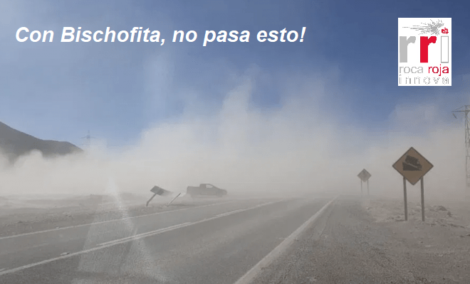 RocaRojaInnova's tweet photo. Emulsión o riego con #Bischofita, #ecológicamente segura y efectiva, especialmente para control de #polvo en acopios y caminos, obtenga Aire limpio

#Mineria #Antofagasta #Caminosdetierra https://t.co/lg5Ld8LuWB