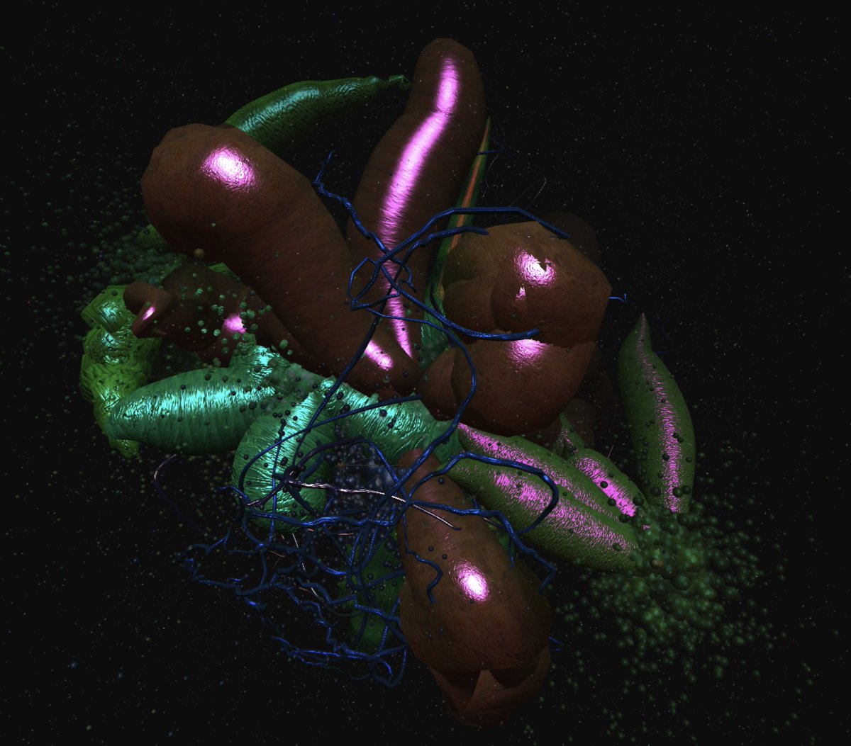 Excited to announce Glomularus going live tomorrow: 
fxhash.xyz

Auction begins: May 31, 15:00 CDT (UTC 20:00)

Please RT
<a href="/fx_hash_/">fxhash</a>  <a href="/DavidGailSmith/">David Gail Smith</a> @emil_emprops <a href="/yepayepayepa/">yepayepayepa</a> <a href="/zia_crypto/">Zia Crypto</a> <a href="/alexnvlt/">Alex</a> <a href="/RyannAllred/">Ryan</a> <a href="/fredthe5th/">Freddy Shelton</a> <a href="/books_n_code/">brittni | coding nerd</a> #NFTdrop #nftcollectors