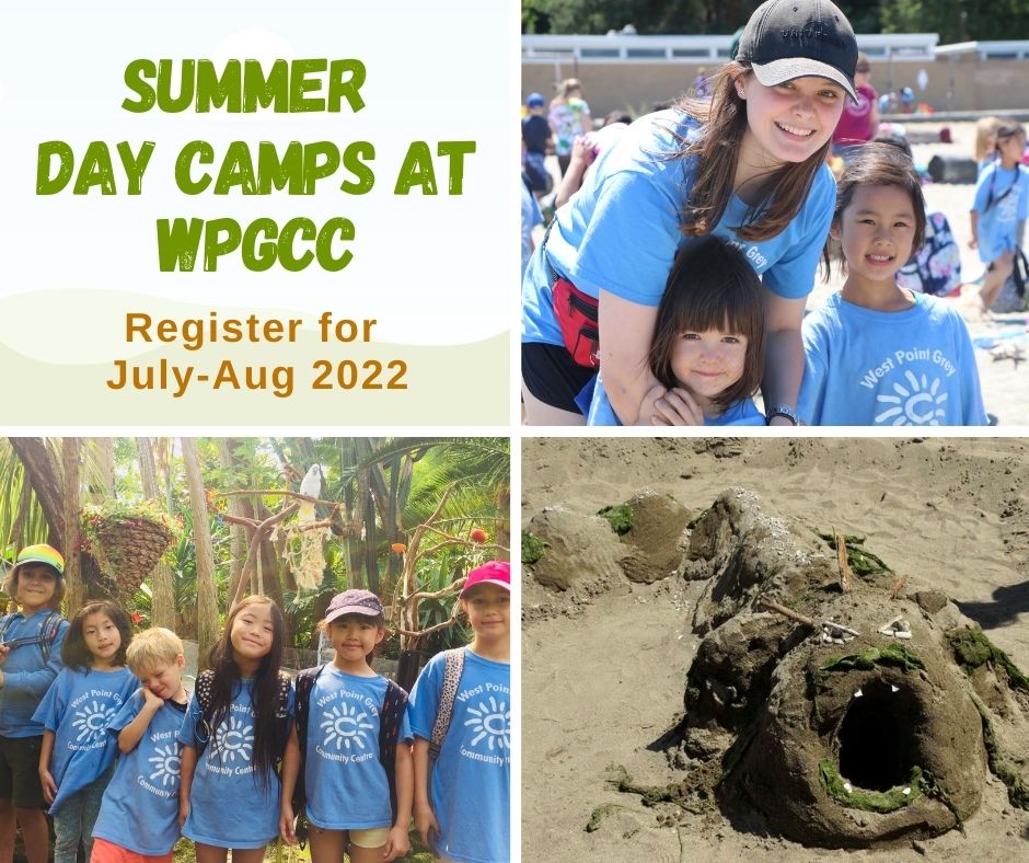 West Point Grey CC on Twitter "Our Summer Day Camps range from