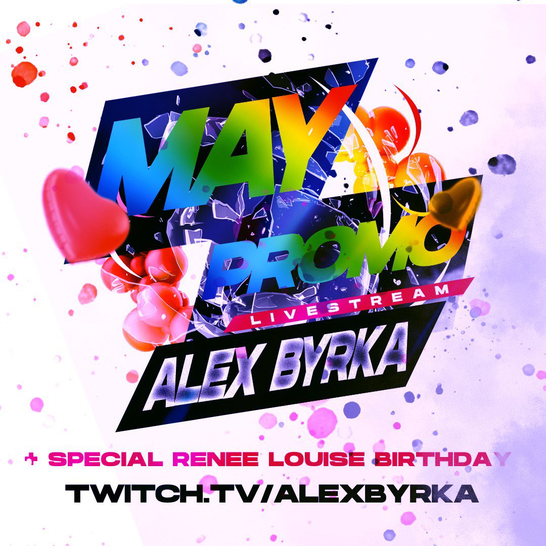 I’m back on my twitch.tv/alexbyrka with freshly,fever 3 hours promo + @R3N888 Special Birthday ride! Start your week and already #summer2022 with top 50+ of this month incl. @elypsismusic @axxound @TTorrenceMusic @djciaranmcauley @LastSoldier_mus @KennyPalmerUK many more !!!