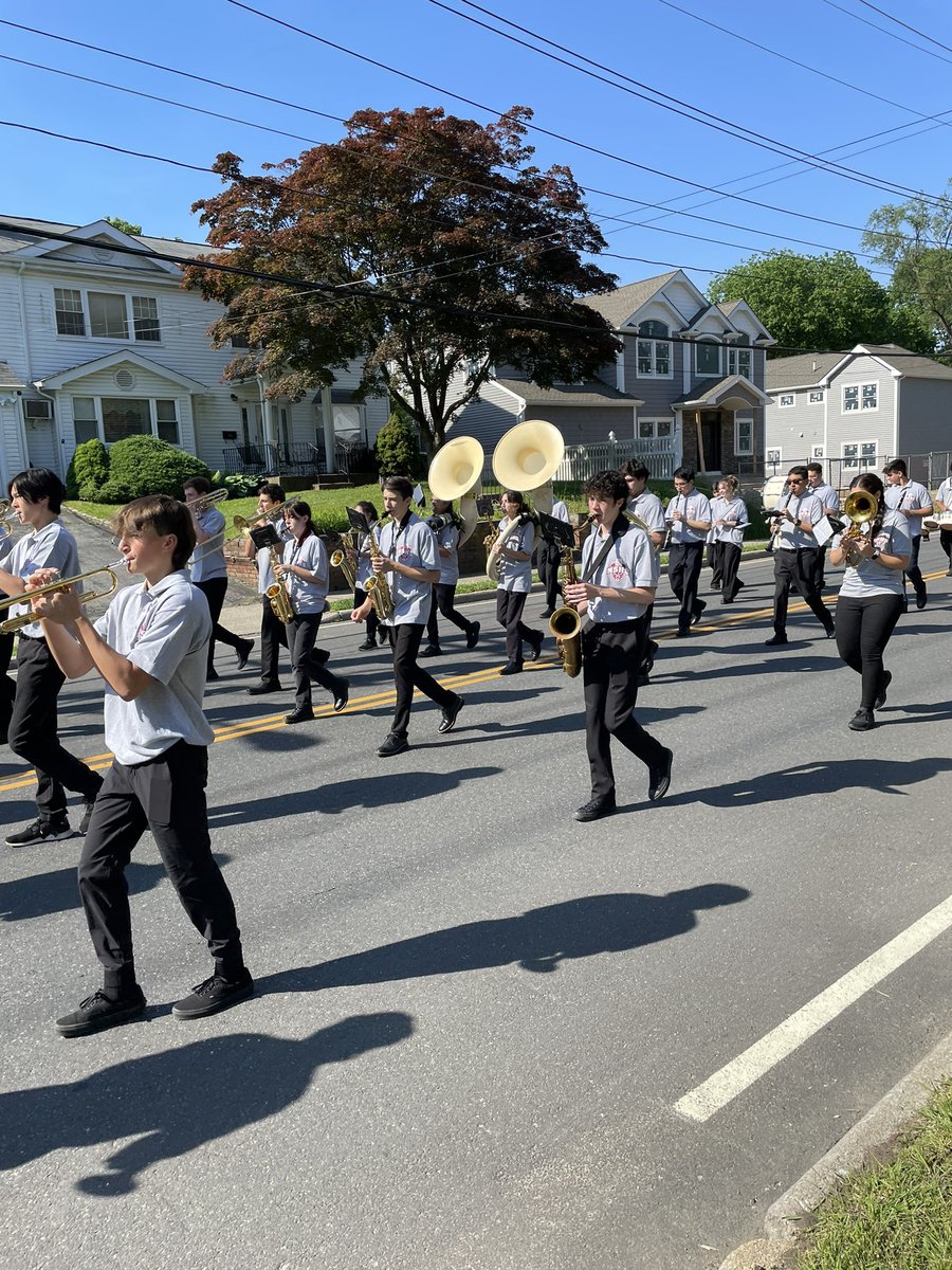 North Shore HS Band students taking part in the tradition of marching in the Glen Head Memorial Day Parade! <a href="/drzublionis/">Chris Zublionis, Ed. D.</a> 
<a href="/superdolan56/">TPDolan</a> <a href="/NSArts1/">North Shore Fine & Performing Arts</a>
