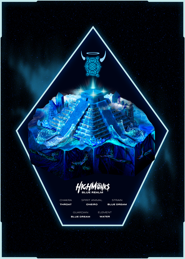 thehighmonks's tweet image. 🔷 The Elders created the #BlueRealm as a sacred place where #TheHighMonks from the water element can reside and evolve. Guarded by a Sativa-dominant android named “Blue Dream”. 

Join &amp;amp; say "Blue Realm" to find out more...
👉 discord.gg/beaBJmcFvw #CannabisCommunity #NFTs