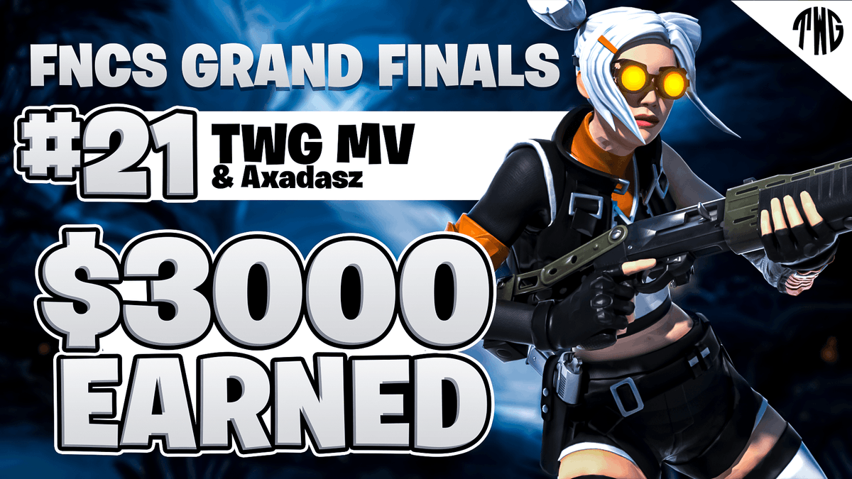 TWGeSports_'s tweet photo. 🏆│Fncs Grand Finals 

En el dia de ayer nuestro jugador @1Mvfn y su compañero @axadasz  se consagraron en el top 21 y asi llevarse 💸1500$ cada uno. 
¡ Felicitaciones a ambos ! https://t.co/HfmYgVwZQe
