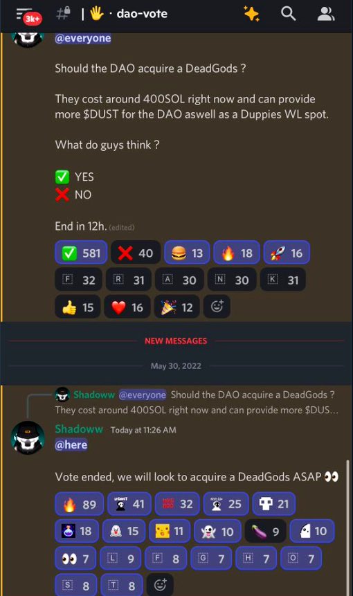 Justintrades's tweet photo. 1/🧵 .@GhostKidDAO [ a thread ]  
 
- the team is responsible &amp; includes their community in decision making https://t.co/Yq28DSZNv8