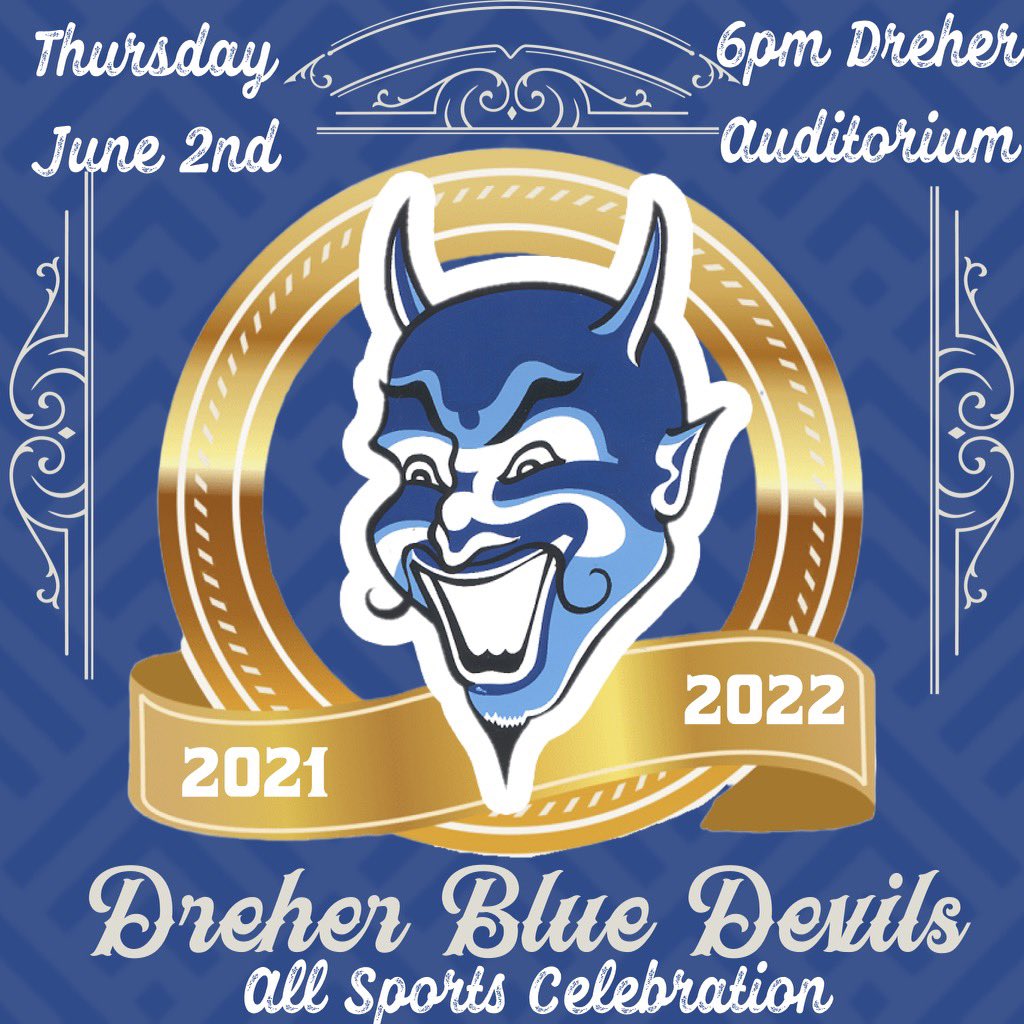 Dreher Athletics (@dreherathletics) on Twitter photo Donโt forget our all sport celebration for varsity athletes this week!!! <a href="/DreherHigh/">Dreher High School</a> <a href="/dreherbooster/">Dreher Ath Booster</a> Donโt forget our all sport celebration for varsity athletes this week!!! <a href="/DreherHigh/">Dreher High School</a> <a href="/dreherbooster/">Dreher Ath Booster</a>