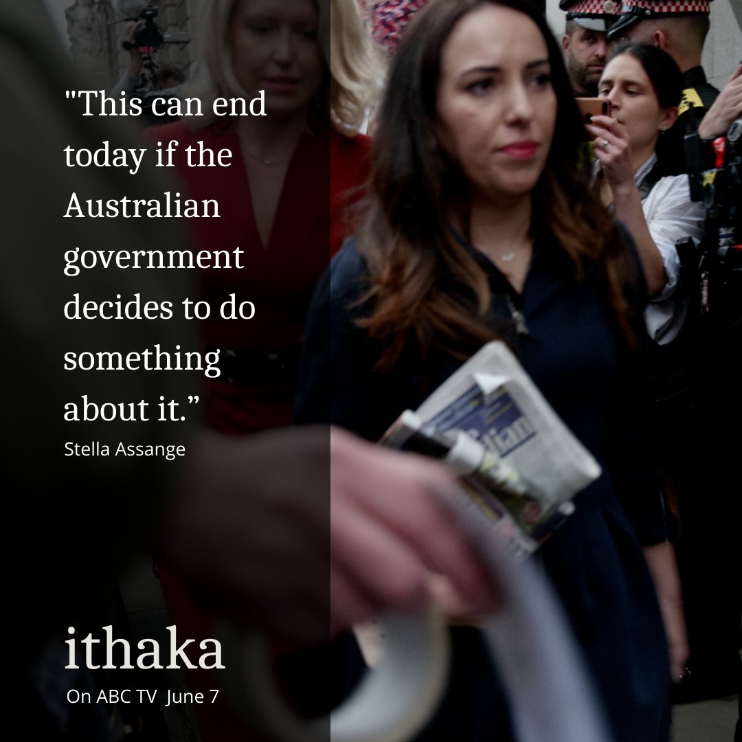 Ithaka the Movie on Twitter: "Julian's wife comments on the latest for