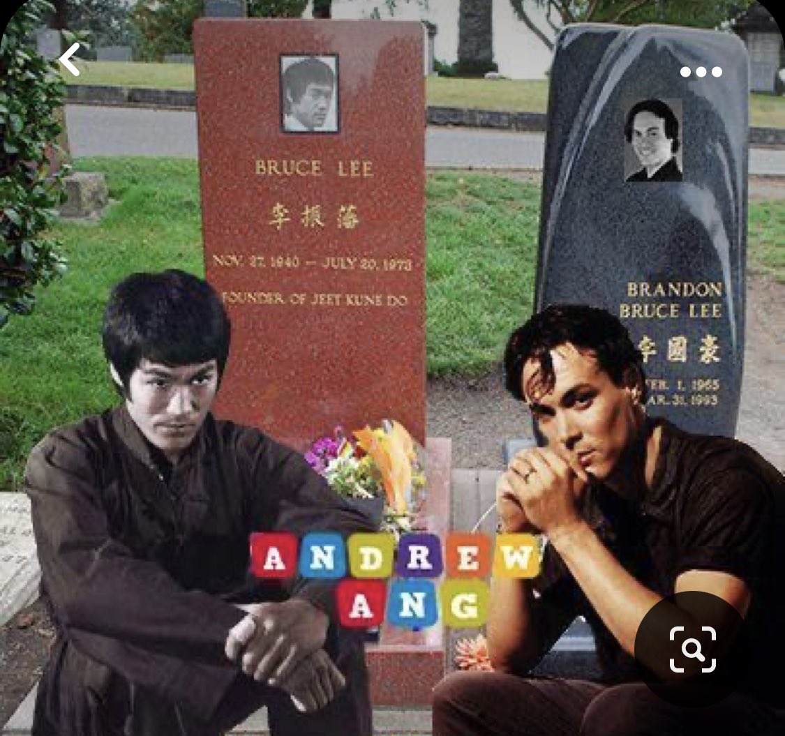 Брендон ли Брюс ли гроб