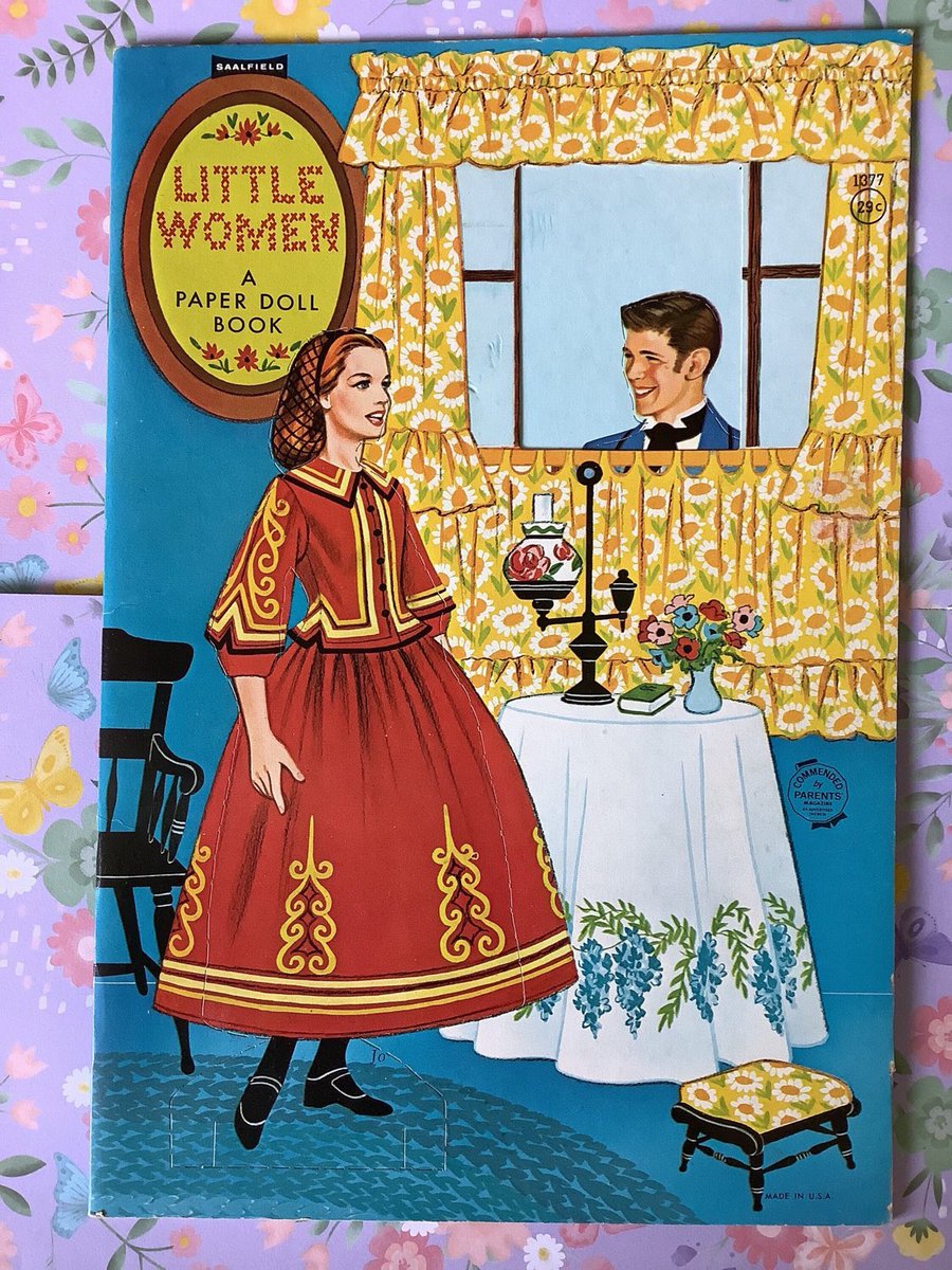WatsonsVintage's tweet photo. This is a STUNNING and Extremely Rare Vintage Paper Doll Book in my #etsyshop : Circa 1950s 'Little Women' A Paper Doll Book - Made in USA by Saalfield - Collectable Book - 5 Paper Dolls #RareGift https://t.co/FXgDXVbrmt #PaperDollBook #LittleWomen #1950sGift #MadeInUSA https://t.co/zwZ42FgiCS