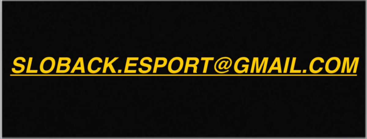 slxback's tweet photo. RECRUTEMENT 

SLXBACK Recrute recherche joueurs motiver prêt à tout pour faire gagner son équipe dans la passée nous avons pue faire divers tournois comme la SFCO de MW3 et d’autre pour plus d’informations supplémentaires n’hésitez pas à nous contacter. 

L’ÉQUIPE SLXBACK ESPORT https://t.co/2fbRODd72p