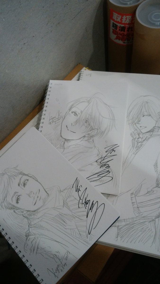念写できたのはスケブだけ。シャーペン一発描き。
(現在イベントでのスケブは受け付けてません) 
