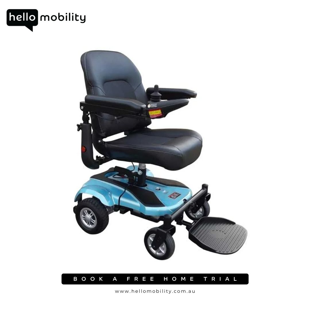 helloMobilityau's tweet image. This very compact, collapsible #powerchair is ideal for shopping centres and indoor applications. It dismantles easily for loading in the boot of a car.
Enquire Now - bit.ly/3wZaNQD
#Mobility