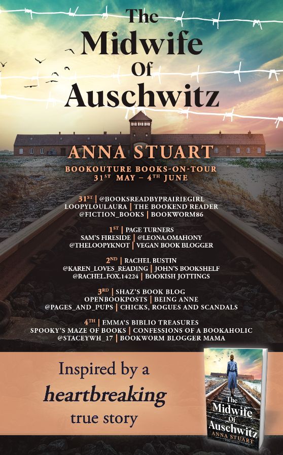 Fiction_Books's tweet photo. #reviews #BooksOnTour #Bookouture #NetGalley #AnnaStuart #TheMidwifeOfAuschwitz #travelbybook
5*+ for this emotional and poignant WWII story of love & loss
https://t.co/X9naIywOC6
'The Midwife Of Auschwitz' by Anna Stuart
@annastuartbooks @bookouture @NetGalley @TripFiction https://t.co/8dHbS2UPXz