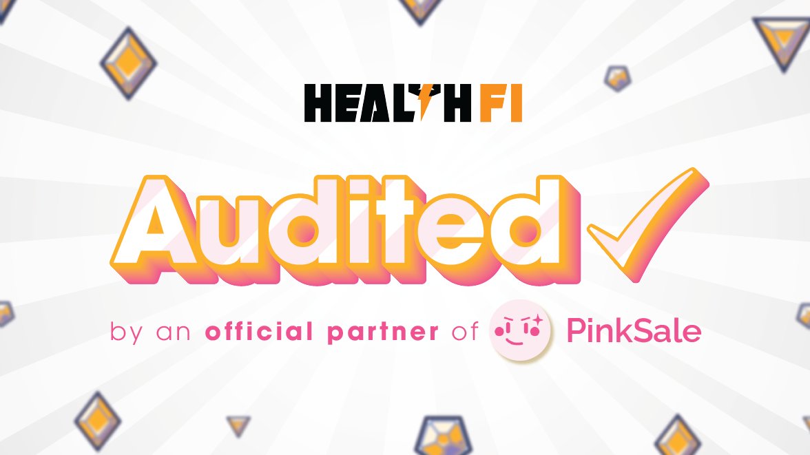 HealthFiApp's tweet photo. 🔥HEALTHFI AUDITED BY PINKSALE OFFICIAL PARTNER: COINSCOPE 

🌈We're happy to announce that HealthFi's Smart Contract is audited by Coinscope, for detail, please follow this link: https://t.co/FsiTcASlXi.

👉Check out our full report here: https://t.co/EwsDSybJon. https://t.co/ZT6bpNlrmt