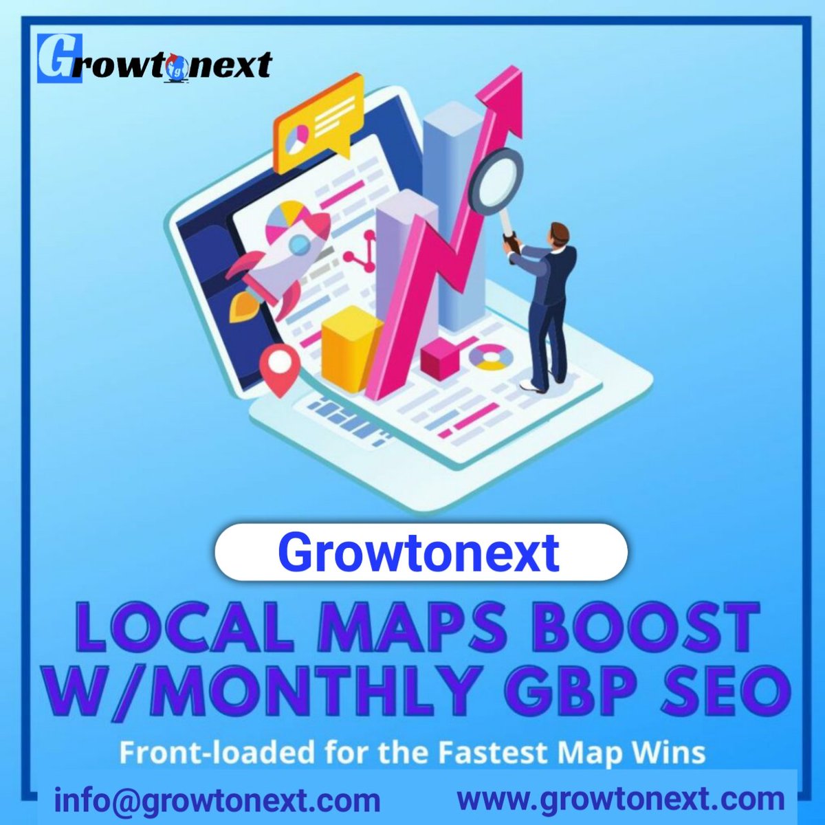 growtonext's tweet photo. "LOCAL MAPS BOOST W/MONTHLY GBP SEO"
WhatsApp: https://t.co/qz3k0JtoYY
Email: info@growtonext.com
Or visit: https://t.co/hyxGgLsvJg
#digitalmarketing #digitalmarketingservices #digitalmarketingcompany #growtonext #GBPSEO #localseo #business #grow #services #localmap #boost https://t.co/fTTrqPgIL6