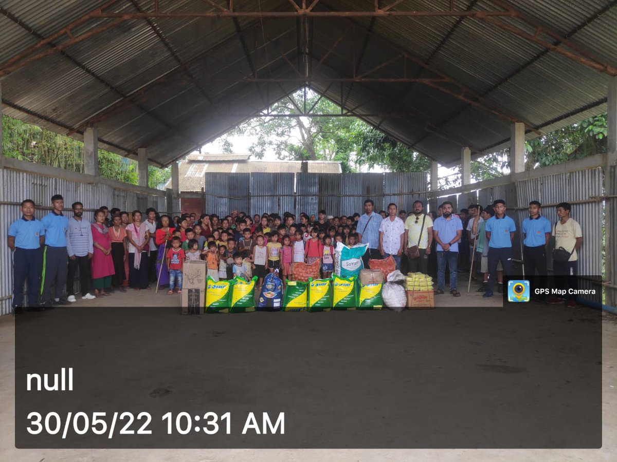 prodefgau's tweet photo. #LendingHelpingHand
On 30 May 22, 10 Cadets of Halflong Govt College of 3 ASSAM BN NCC, SILCHAR GP, NER DTE under CTO Dr D Pegu alongwith NGO, "A Ray of Hope (ROH)"
reached out to various families taking Refuge in Boro Relief Camp, Halflong in Dimasa Hasao dist
@nccner @HQ_DG_NCC https://t.co/OiuhnTKFdp