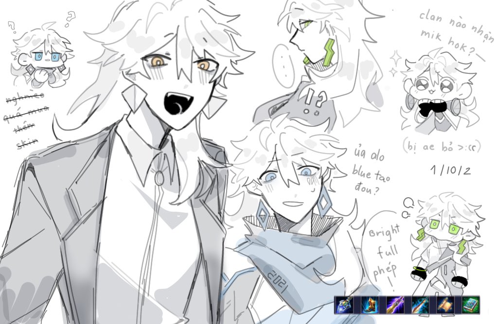 Cf_721's tweet photo. My beloved main
Quick sketch tho 
#Bright #AOV #rovfanart https://t.co/CAa0s1aQBr
