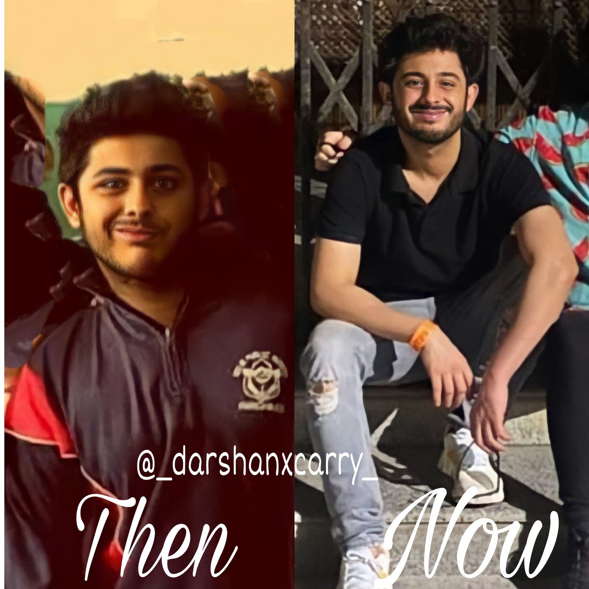 _darshanxcarry_'s tweet photo. Haven't changed Much https://t.co/GRxzY30Q6r