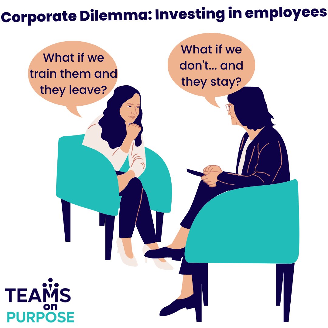 _TeamsOnPurpose's tweet photo. There’s an old school way of thinking that if you develop your staff too much, they’ll move on to something else.

We need to challenge that thinking.

Failing to invest in your employees is failing to invest in your business.

#ToPTeamsTuesday #leadership #TeamsOnPurpose https://t.co/KiJOghY2Rh