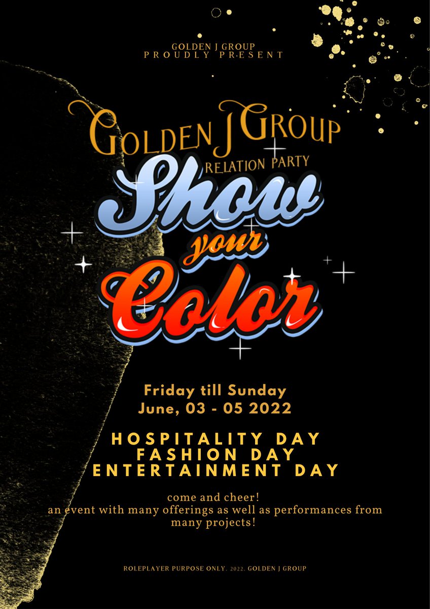 ㅤ
ㅤ
𝗯𝗹𝗼𝗼𝗺𝗶𝗻𝗴_𝗻𝗮𝗼𝗿𝗮 posted a story.

Semakin dekat menuju <a href="/RelationParty/">𝐆𝐉𝐆 : Show Your Color.</a> dari Golden J Group nih. Yakin mau ketinggalan gitu aja? Jangan sampai nyesel, daripada nyesel mending kalian ikut meramaikan acaranya nanti. Cek link ya!

📎 ( x.com/RelationParty/… )
ㅤ
ㅤ