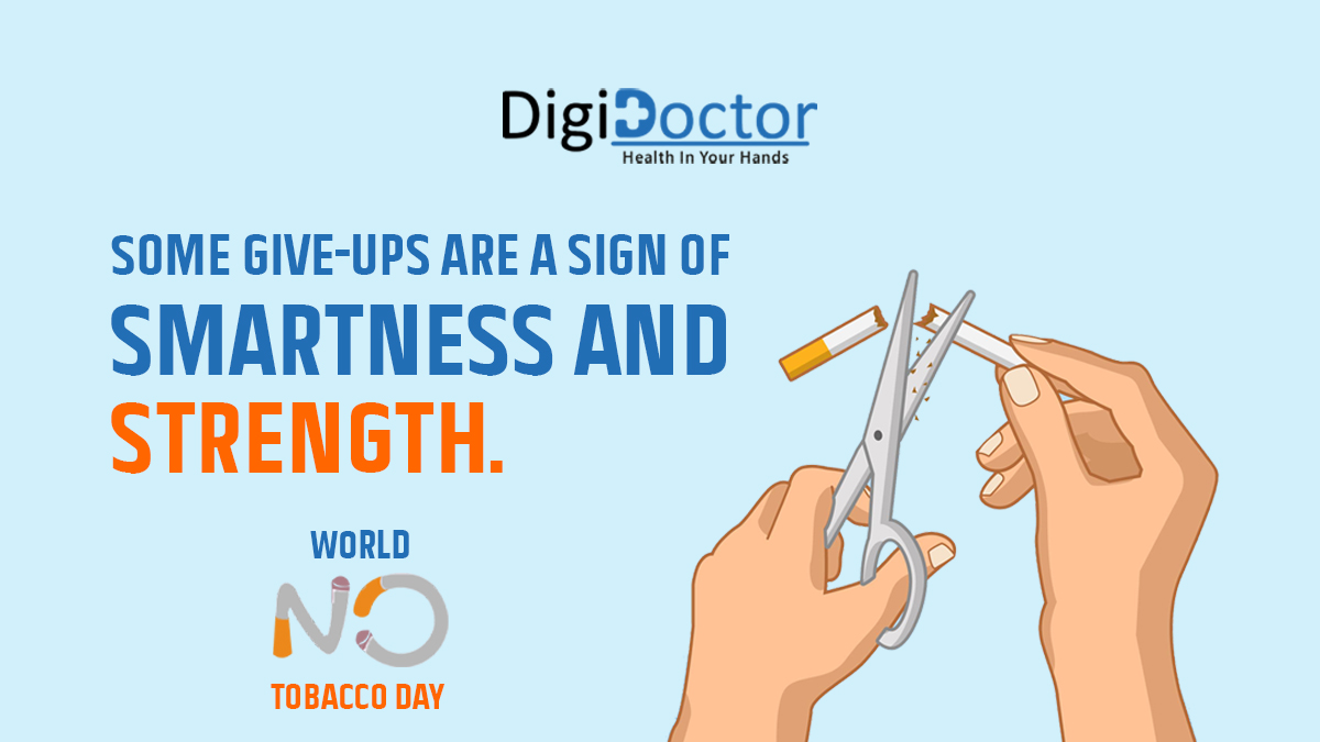 ddoctorofficial's tweet photo. Be smart, Be strong. Give-Up Tobacco!
#WorldNoTobaccoDay #tobaccofree #quittobacconow #antitobacco #strong #smart #giveup #tobacco #WorldNoTobaccoDay2022 #HealthInYourHands #DigiDoctor https://t.co/uskSa1CG8P