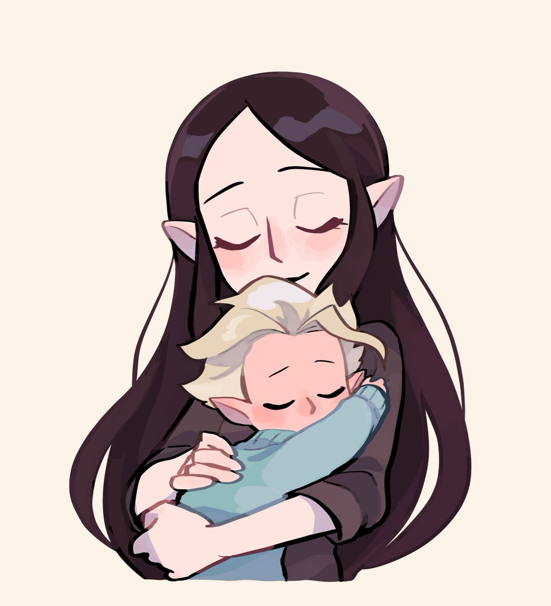 AlexZizumbo's tweet photo. Mama Lilith and Baby Hunter from @morosers  Mama Lilith au. Happy Birthday! #theowlhouse #TOH #lilithclawthorne 

Art by the great @halogenschein https://t.co/OSTdGv6V73