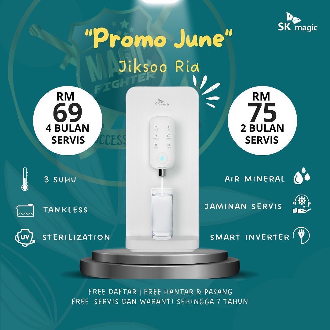 ayunixSKmagic's tweet photo. Pemasangan Percuma
Promosi Penapis Air BAWAH SERATOS buat yg tersayang
Hadiahkan mak &amp; ayah dikampung
Hadiahkan isteri tercinta
Mudahkan kerja dapur untuk orang tersayang
So mana satu pilihan kalbu korang
Picit DM sekarang untuk details okeh!
#jiksoo #skmagic #skmagicmalaysia https://t.co/Hy1bqH7pCK
