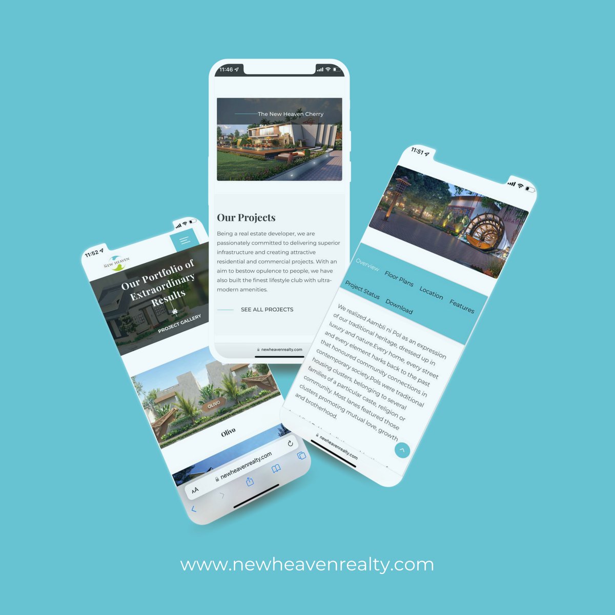 accreteit's tweet image. A dynamic #realestate #projectwebsite represents an ongoing and completed project with a clean gallery and the current status of the project. We have included a form that collects the contact details of customers before they download the project brochure.
#realestatewebsite