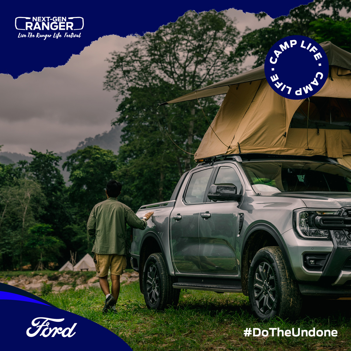 FordThailand's tweet photo. พบหลากหลายกิจกรรมแบบ Live The Ranger Life ทั้ง Test Drive เอาใจสายลุย และใช้ชีวิตแคมป์ปิ้งท่ามกลางธรรมชาติ ภายใต้แนวคิด “กล้าทำสิ่งใหม่ ให้ไกลกว่า” ตลอด 2 วัน 1 คืน ที่ @วาโย แคมป์ จ.นครนายก

ลงทะเบียนจองสิทธิ์ https://t.co/pO90QXHgZX
#NextGenRanger #DoTheUndone https://t.co/At02X8P8hU