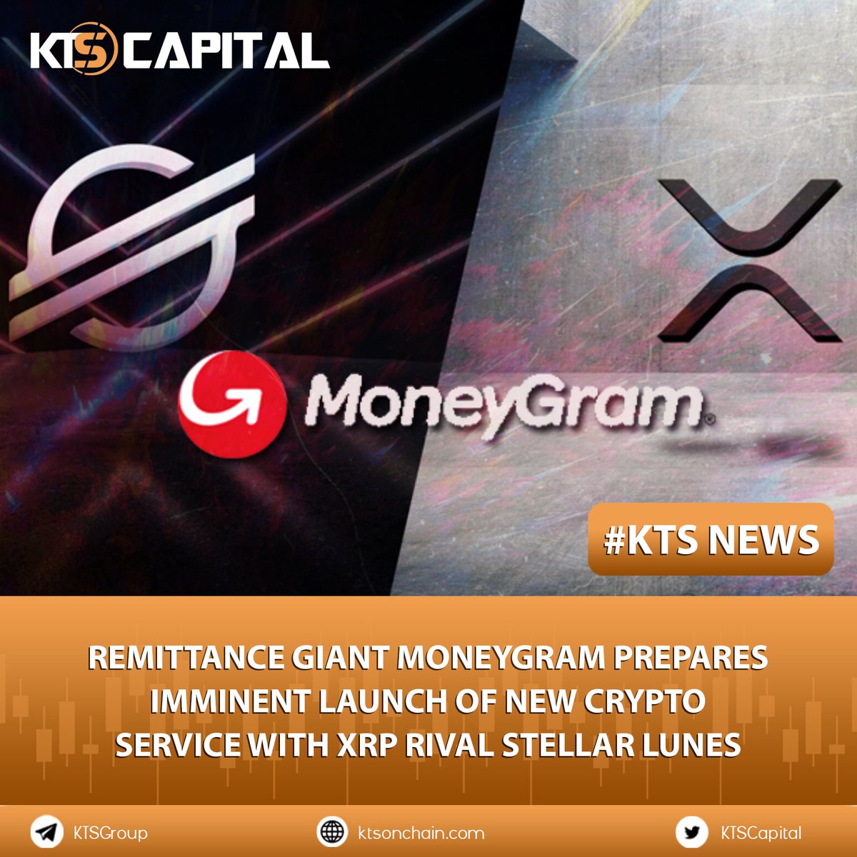 KtsCapital's tweet photo. @MoneyGram is partnering with XRP challenger and payments blockchain #Stella (XLM) to allow customers to send and cash out stablecoins on the XLM blockchain.
https://t.co/nYEBPEEqFI https://t.co/mtL1RgPN3X