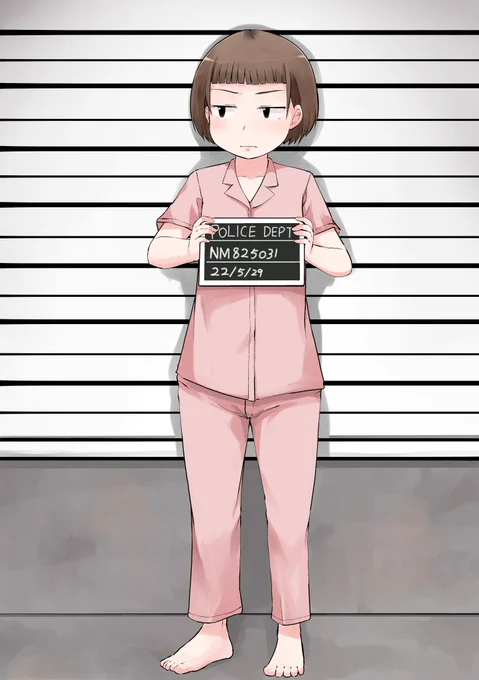 skeb納品しました。落ちるとこまで落ちた子です。 