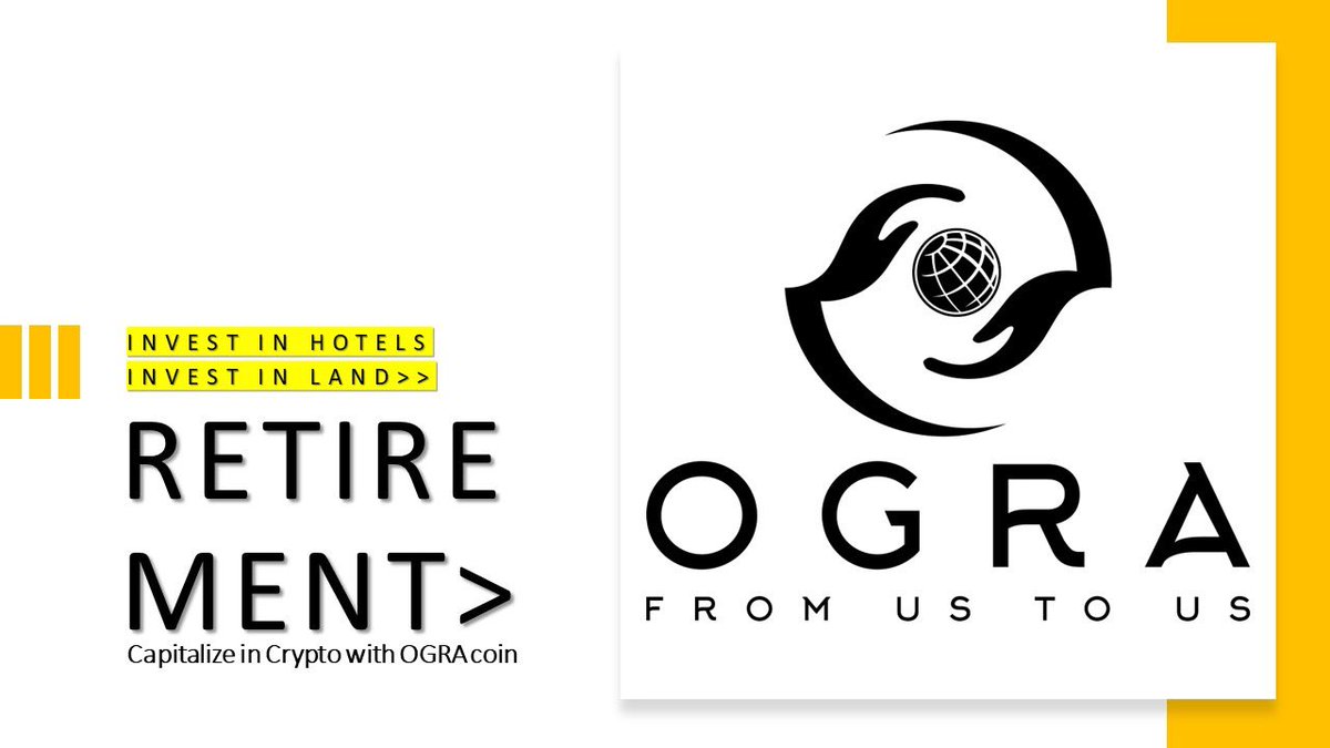 ografinance's tweet photo. >COMING SOON The First Cryptocurrency project to invest in HOTELS & LANDS, NFTs all for a great retirement plan for OGRA PEOPLE ✊ #crypto #cryptocurrency #ogra #ogracoin #ogratoken #fromustous #retirement #freedom #of #us #love #Everyone #mk > https://t.co/Rcj87ZqVmT