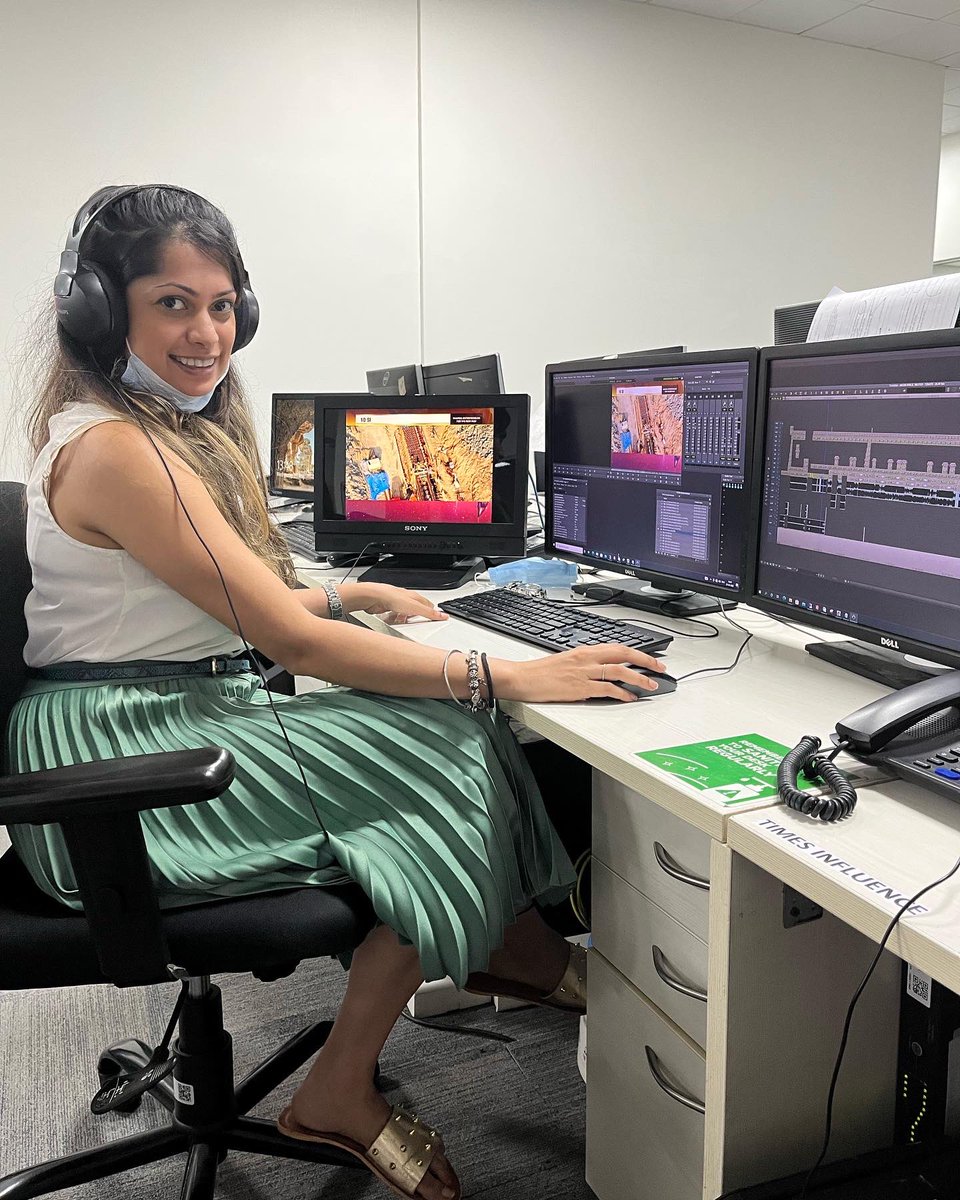 FrancescaM_TV's tweet photo. #workfromoffice #leadersoftomorrow @LOT_ETNow @ETNOWlive #producerlife #businessnews #mumbai https://t.co/uqO5NKkbah