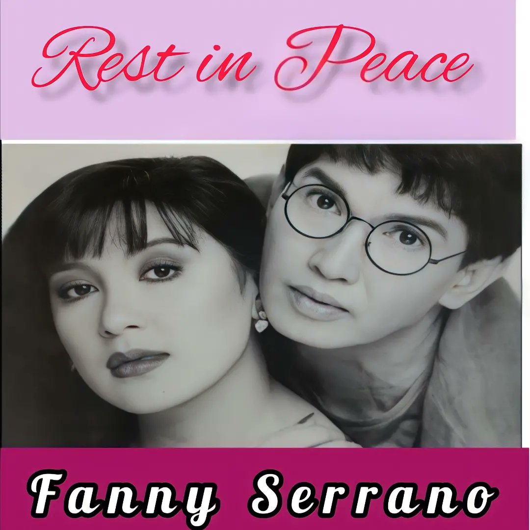 SGoms30's tweet photo. Felix Mariano Fausto aka FANNY SERRANO
(1950 - May10, 2022) 
🙏
Eternal rest grant unto him, O Lord,
and let perpetual light shine upon him.
May the souls of all the faithful departed,
through the mercy of God, rest in peace.
Amen. 🙏
#SharonCuneta #FannySerrano #Shagoms https://t.co/I2dUOAIXE2