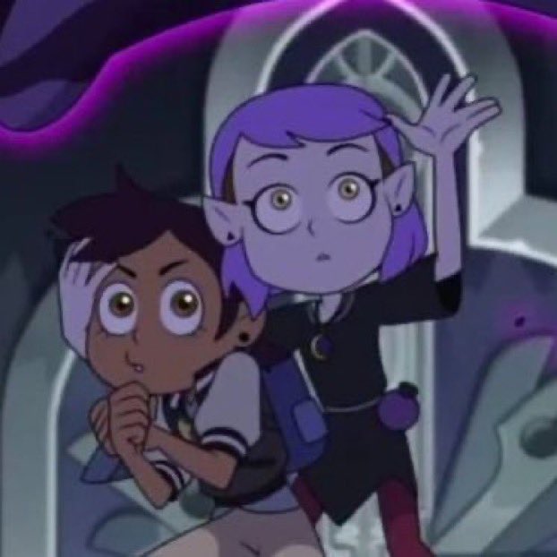 SweetMaria56's tweet photo. Found the poses in this scene really sweet and wanted to draw them ^^ 
#TOHSPOILERS #Lumity https://t.co/QO3hMQyQQW