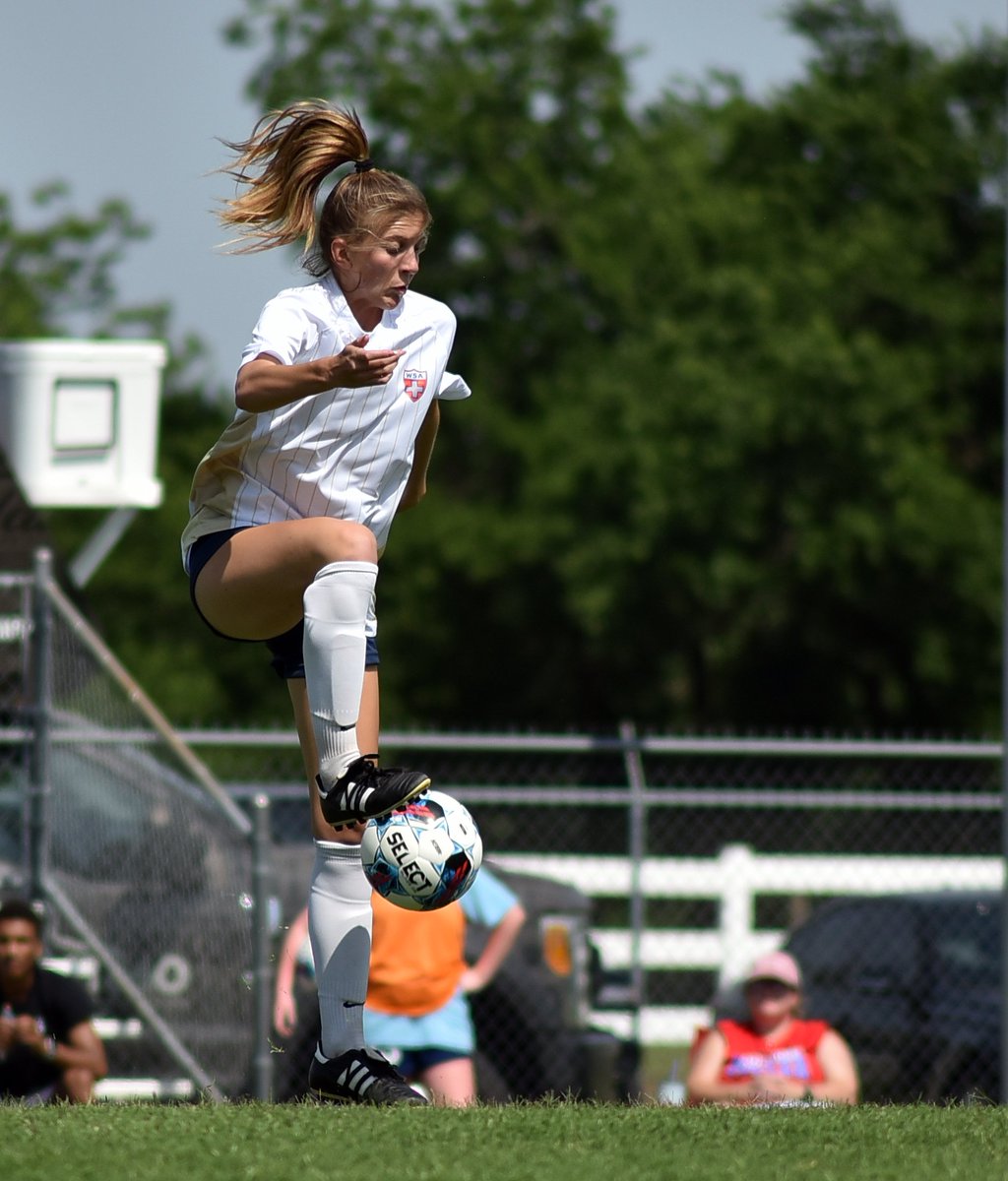OKCSideFC's tweet image. A few shots from the game yesterday. Brooklyn "excuse me, I believe that's my ball" Fink. Chloi trapping the ball like a Jedi! Ellise sending the play upfield. #onside #stayonside #soccer #football #oklahoma