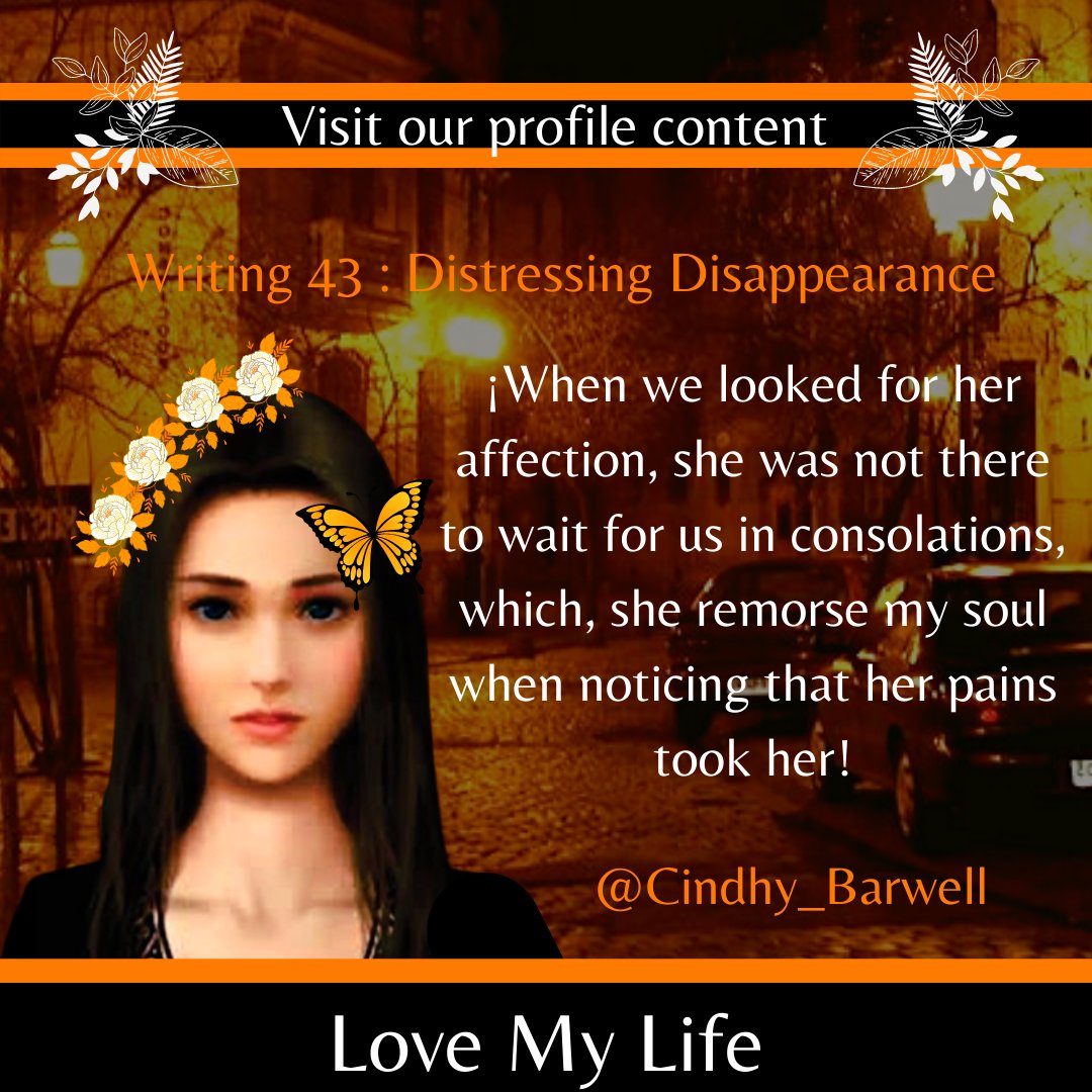CindhyBarwell's tweet photo. Hello good evening, this is CINDHY speaking to you, the girl of this inspiration, who tells you that loneliness does not come from the decisions we make📕
Atte: Cindhy Barwell🖤
#Lovemylife #Cindhy #poetry #nightlife #phrase #Motivational #writers #poetrylover #writerslift #VIP https://t.co/ltIn0oxTQ9
