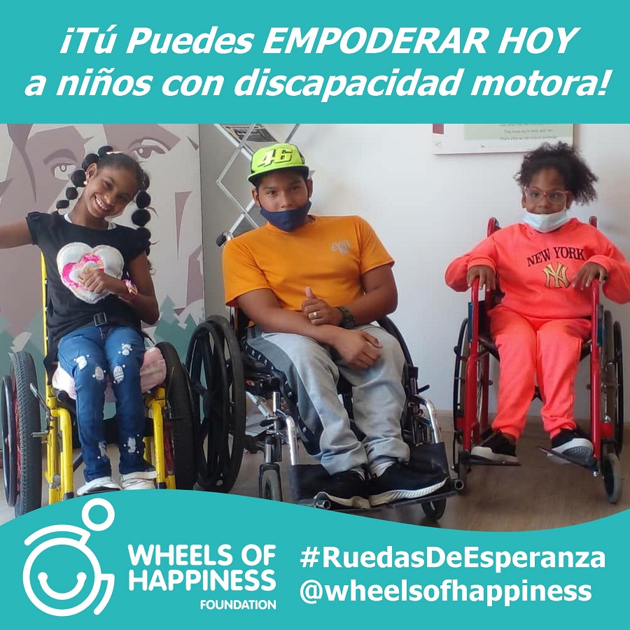 2HappyWheels's tweet photo. Tú puedes empoderar a niños con #DiscapacidadMotora al registrarte en nuestra campaña https://t.co/4pafJtT6Fz en la cual tú puedes hacer posible que muchos niños que esperan una #SillaDeRuedas en nuestra fundación la reciban. #RuedasDeEsperanza https://t.co/wFRNbrw5LX